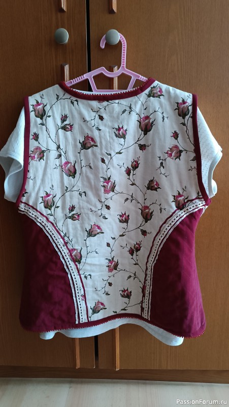 Успела к лету.
