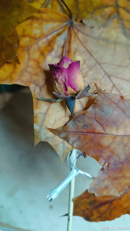 Осенний абажур. Быстро и просто
