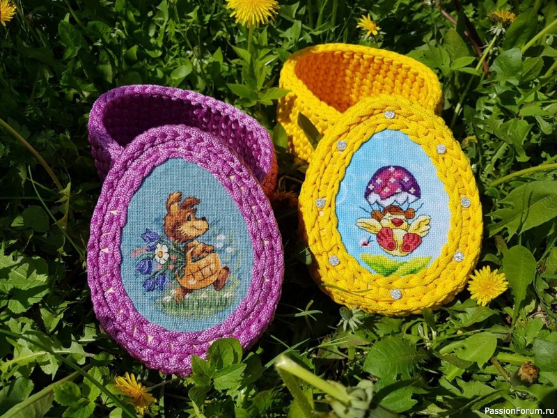 Пасхальные корзиночки!