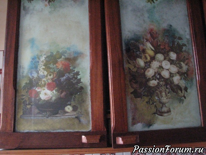 Декупаж буфета