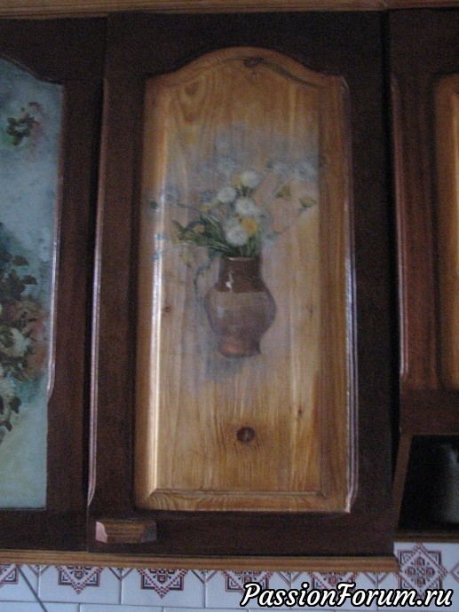 Декупаж буфета