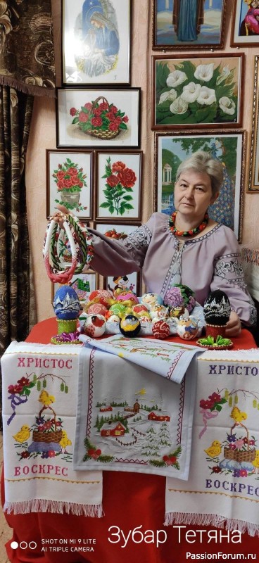 Моя новая работа &quot;Снегири прилетели&quot;