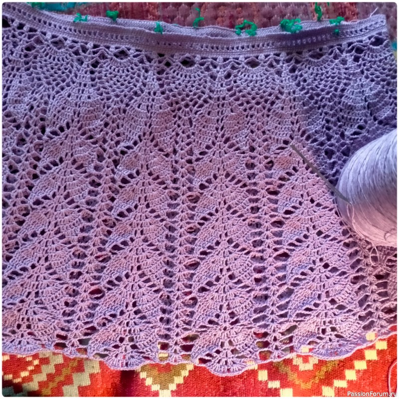 Костюм «Сиреневый листопад »