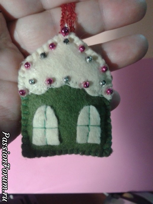 Мои Новогодние фетрушечки