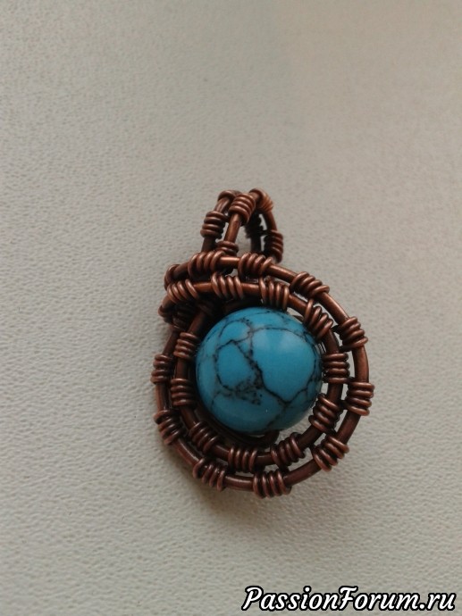 Украшения из натуральных камней в стиле Wire Wrapping.