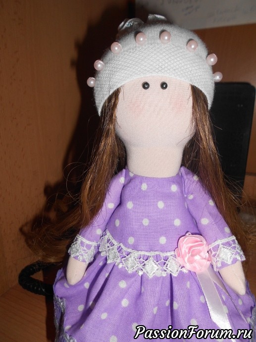 Текстильная куколка Ксюша- лучший подарок