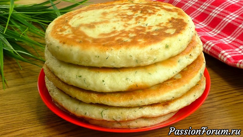 Невероятно вкусные и очень экономные лепешки на сковороде!
