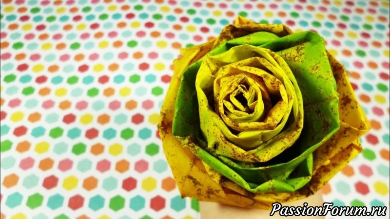 Розы Из Листьев Фото