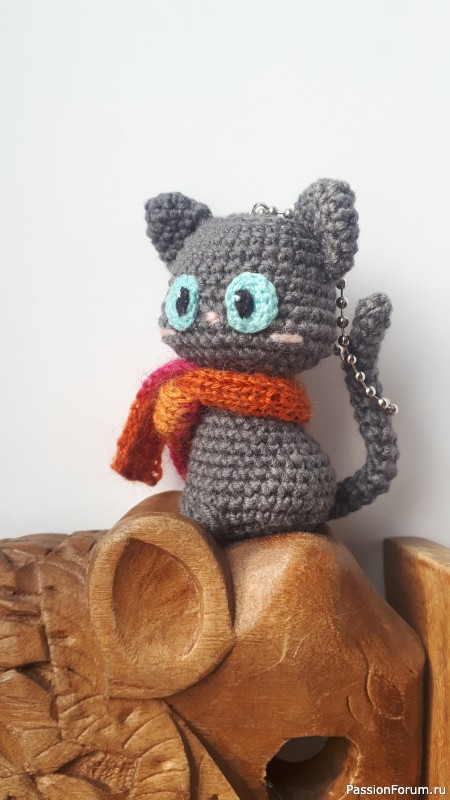 Котенок крючком