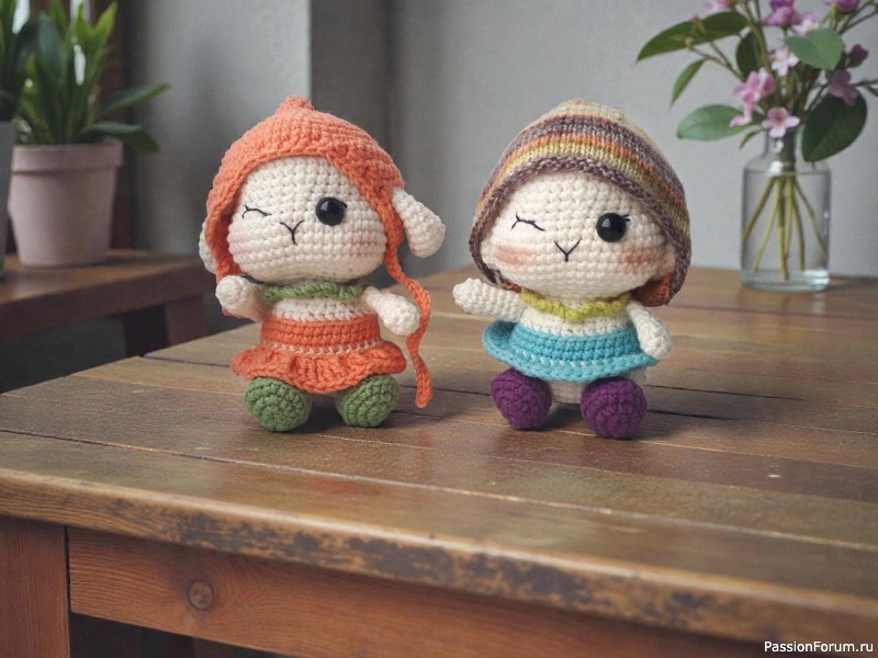 Зайка крючком