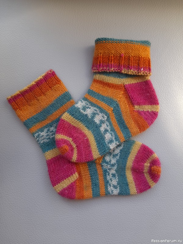 Носочки из Ализе супервош комфорт сокс