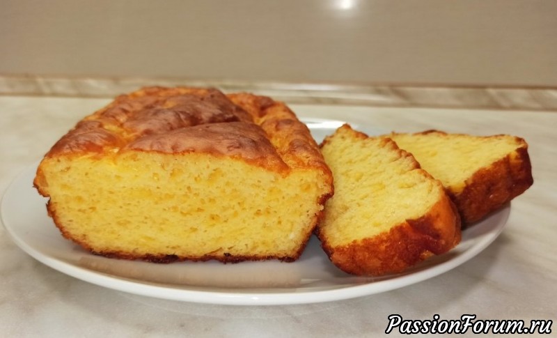 Домашний сырный хлеб без дрожжей