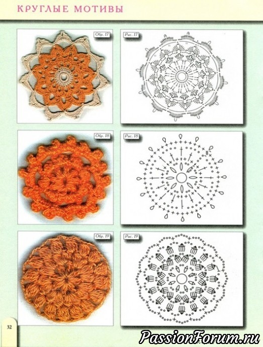 Журнал по вязанию крючком 185 узоров!!!