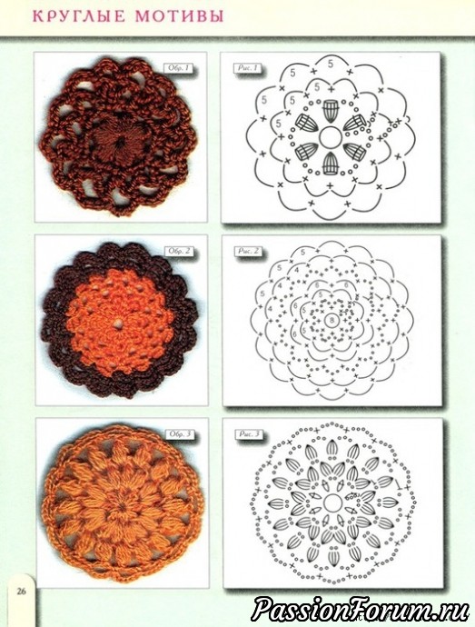 Журнал по вязанию крючком 185 узоров!!!
