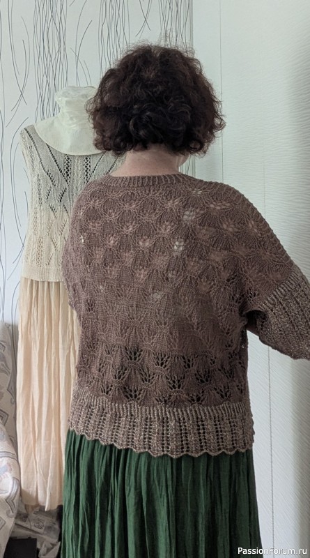 Кофточка по мотивам топа Lily by Yumiko Alexander