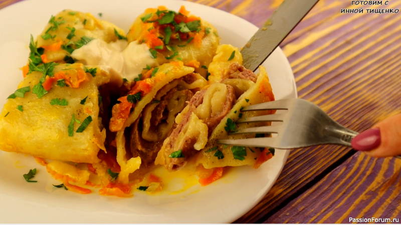 Сытное и вкусное блюдо для всей семьи