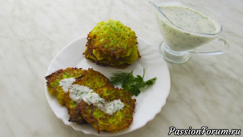 Вкусные Оладьи из Кабачков