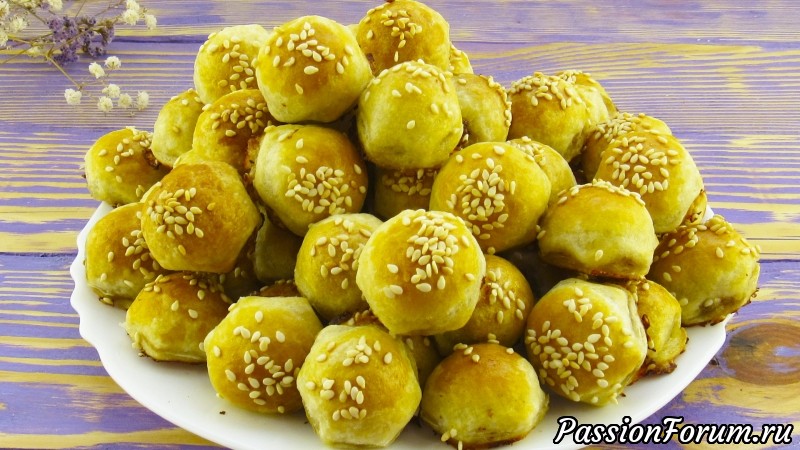 100 штук за полчаса! Вкуснейшие мини пирожки!