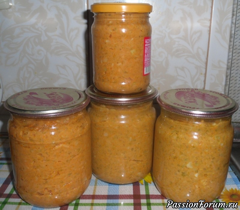 Консервирование кабачковой икры с чесноком