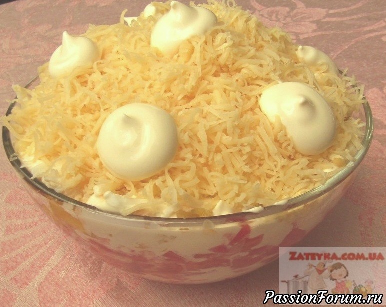 Салат «Песцовая шубка»