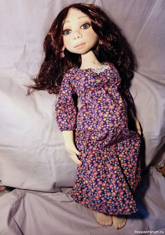 Деревенские истории текстильных кукол