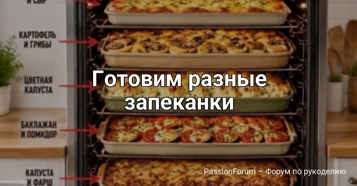 Готовим разные запеканки