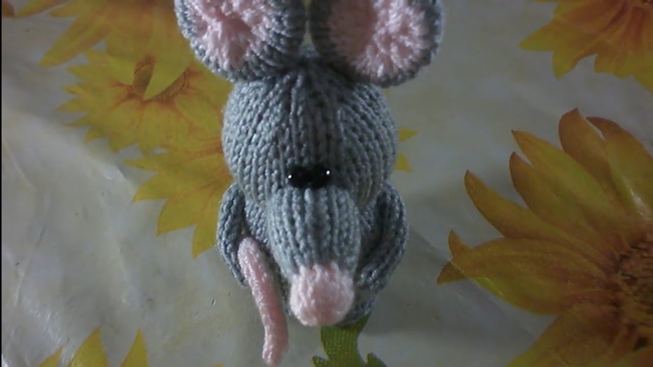 Крыска спицами. Видео МК