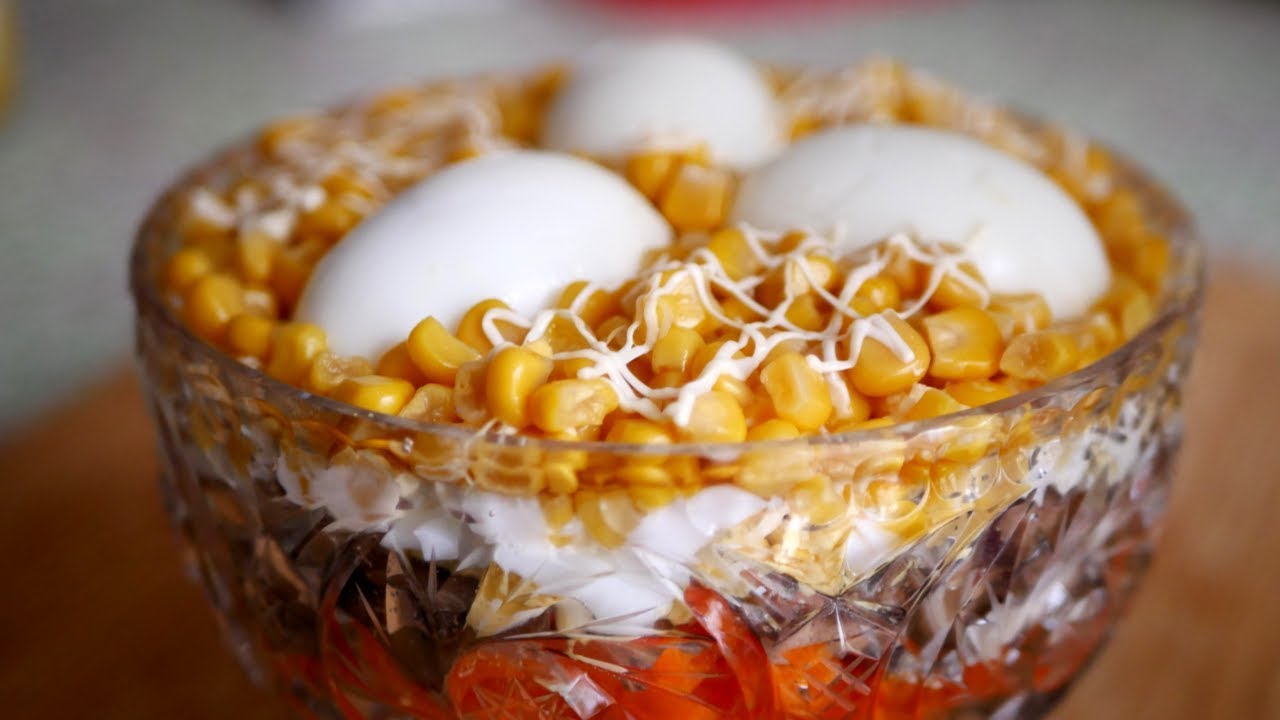Салат под Новый Год "СКАЗКА". Мягкий вкус и Сочность
