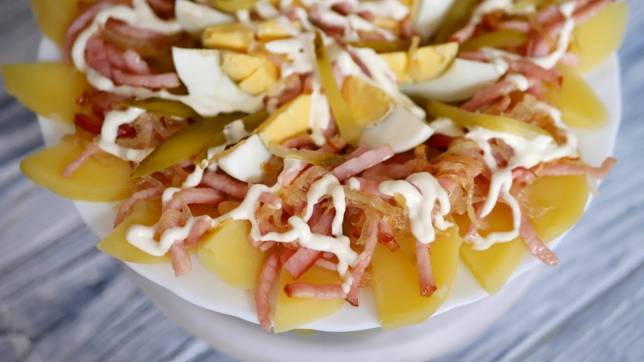Салат "ДЕРЕВЕНСКИЙ". Такая ВКУСНЯТИНА из Обычных продуктов