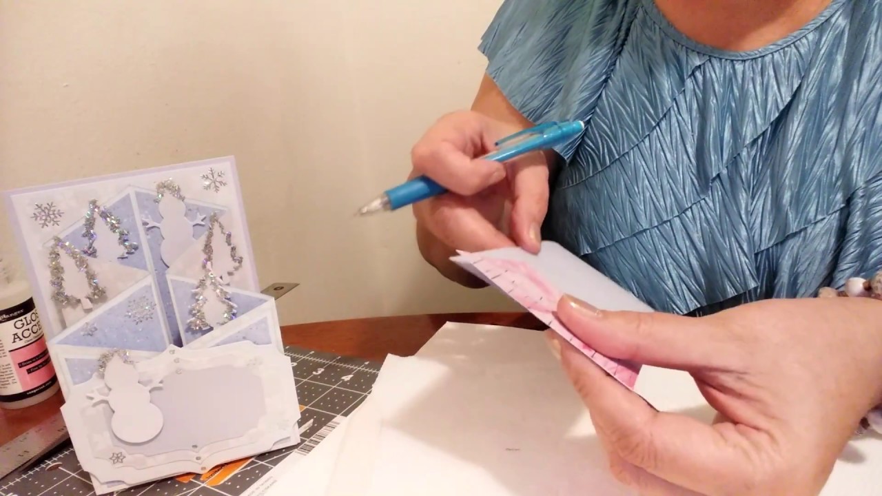 МК. Каскад открытка " К Новому году " № 1