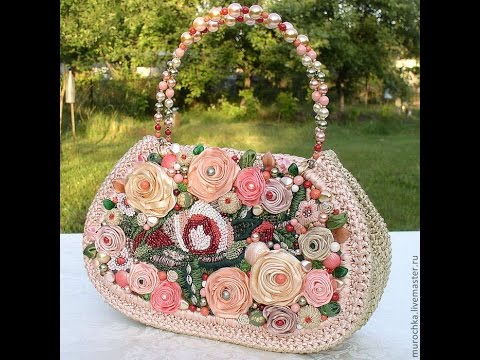 Авторские вязаные сумки-идеи