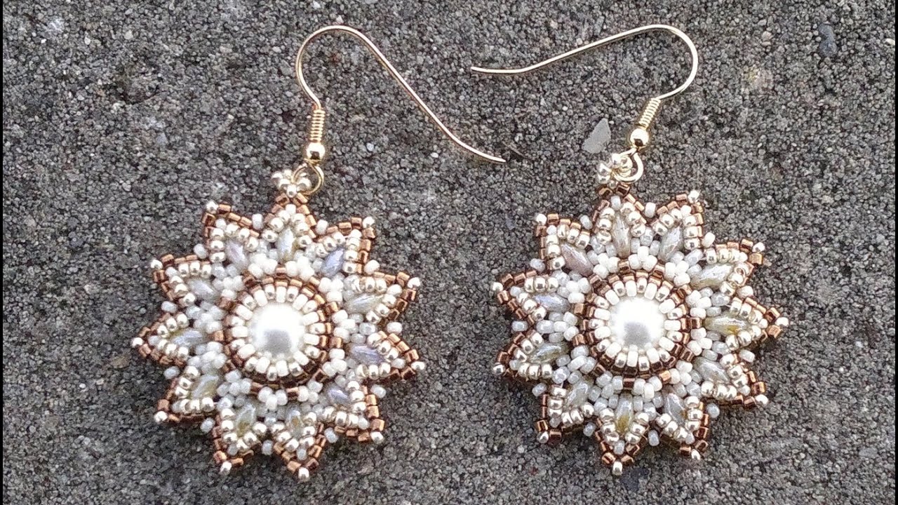 Серьги из бисера Серьги из бисера