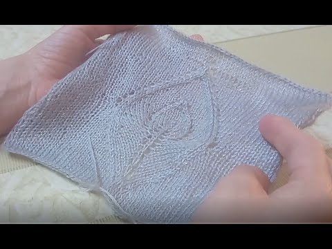 Ажурный узор "Лист в листе"