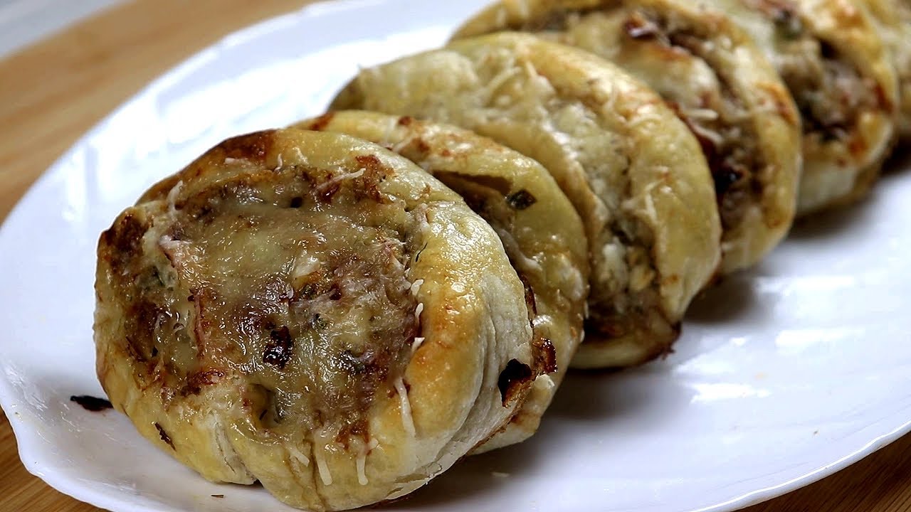 Хороши даже в холодном виде. Ленивые пирожки с мясом