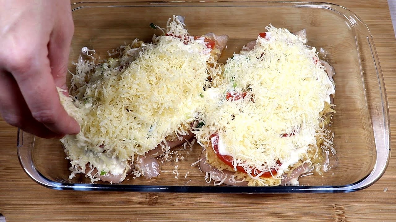 Куриная грудка под шубой