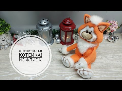 Очаровательный кот.Видео МК