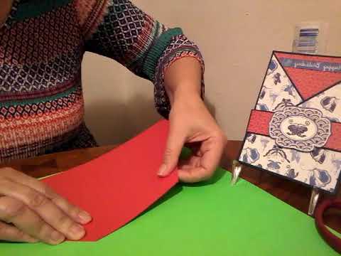 МК. Открытка-Кимоно "Поздравление" (несложная)