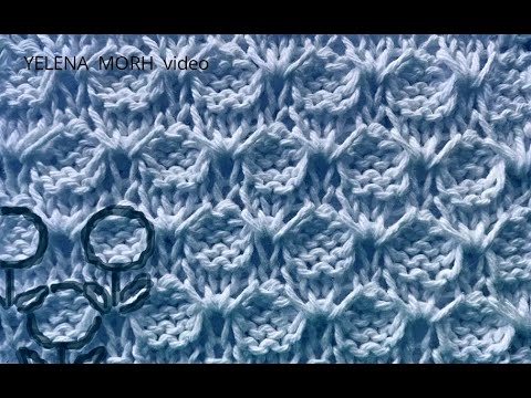 Узор ''Цветочная полянка''. Видео МК