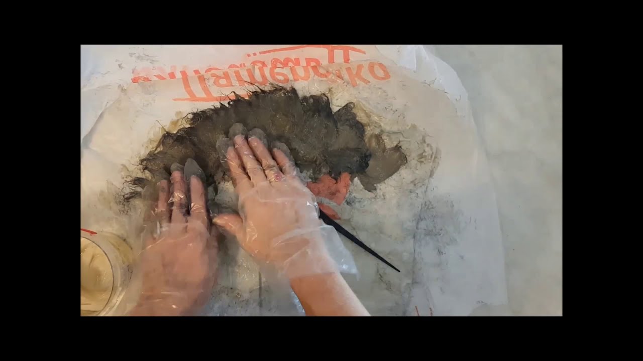 Парик из флиса альпаки для реалистичной куклы