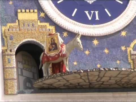 Уникальные часы Йошкар-Олы - часы с осликом Уникальные часы Йошкар-Олы - часы с осликом