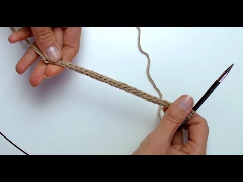 I-cord | Красивый и легкий шнурок спицами