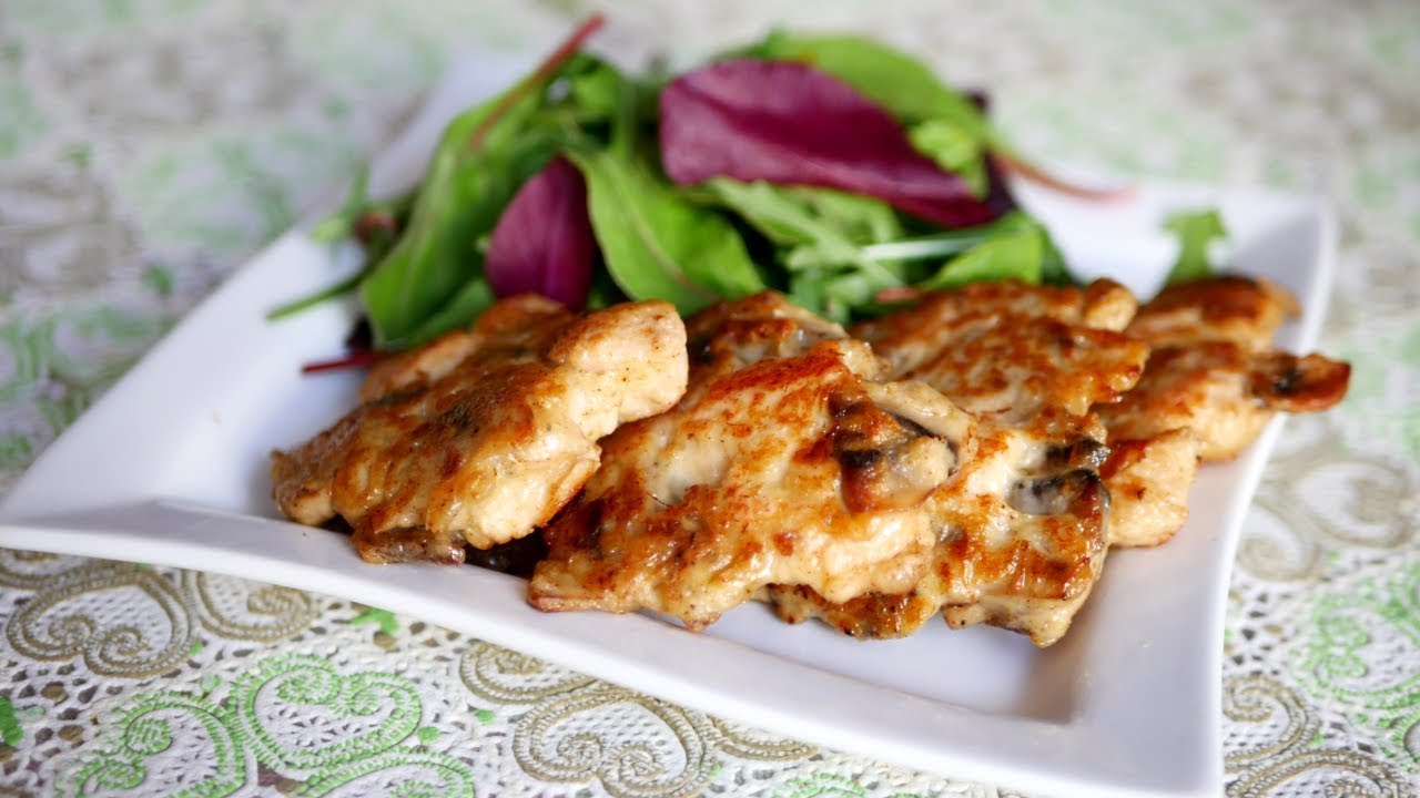 Сочное Блюдо из Курицы на сковороде "РАСТРЕПКИ"