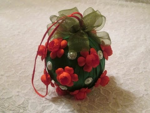 DIY. Новогодний шар своими руками. Мастер класс. Елена Шевченко.