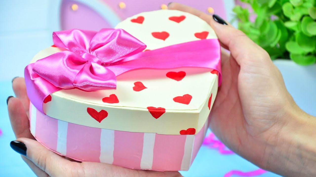 КОРОБОЧКА как в Магазине СВОИМИ РУКАМИ | Коробочка из бумаги ❤Лакси