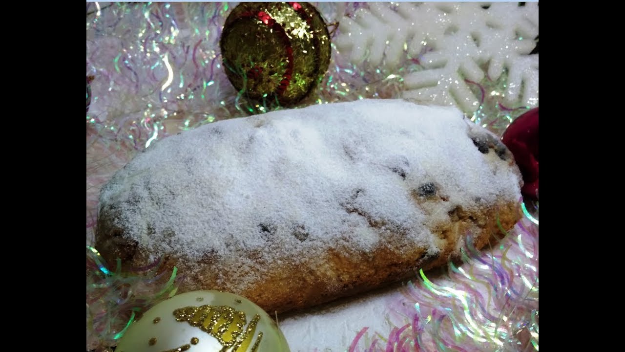 Рождественский штоллен необыкновенно вкусный