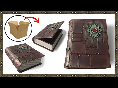 Шкатулка/книга в стиле Ложный Стимпанк