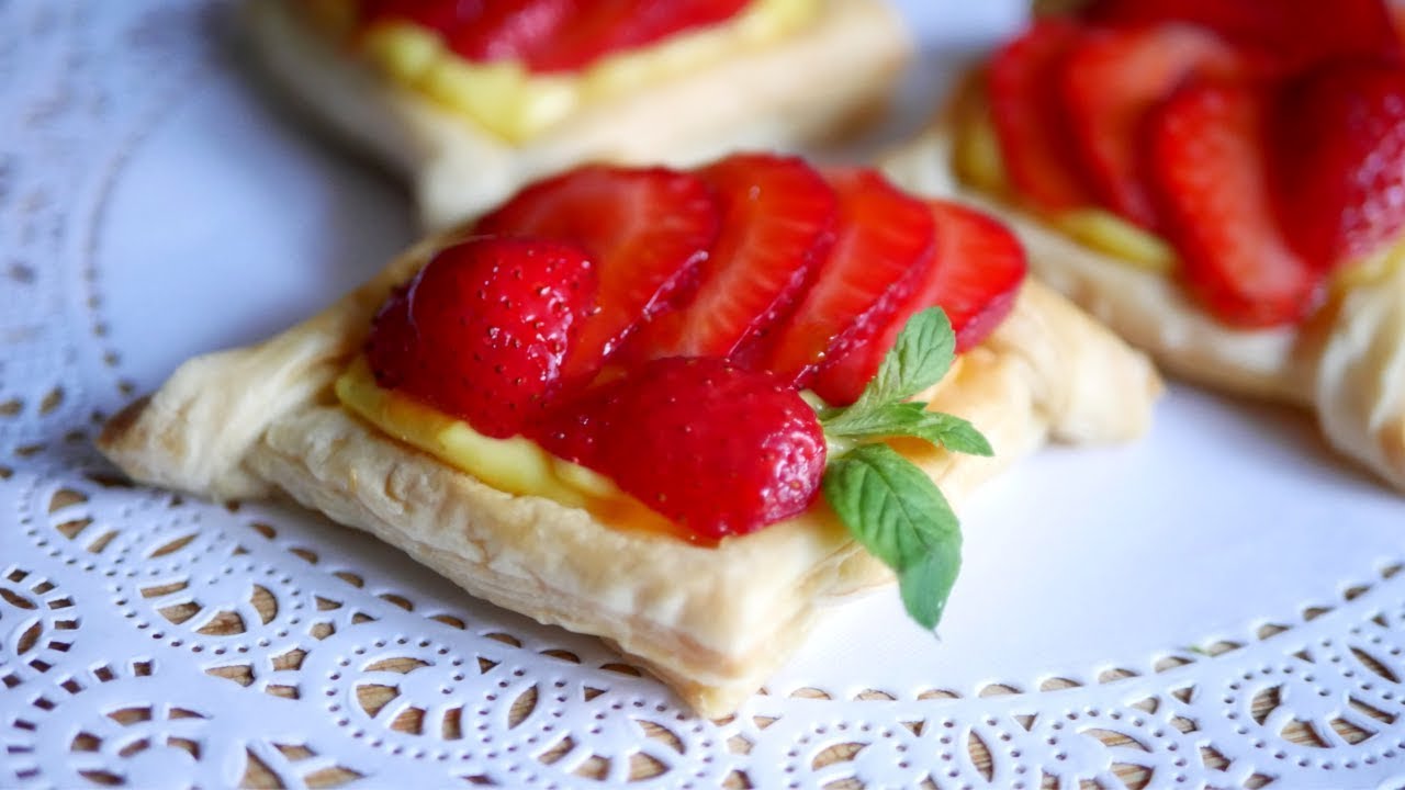 ВКУСНЕЙШИЕ ЛОДОЧКИ С КЛУБНИКОЙ