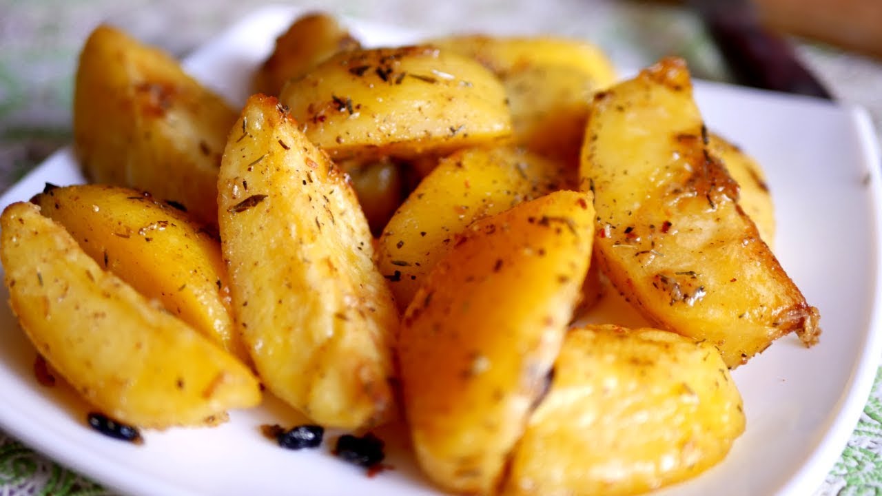 КАРТОШКА ПО-ДЕРЕВЕНСКИ. ВКУСНЮЩИЙ СПОСОБ ЗАПЕЧЬ КАРТОФЕЛЬ