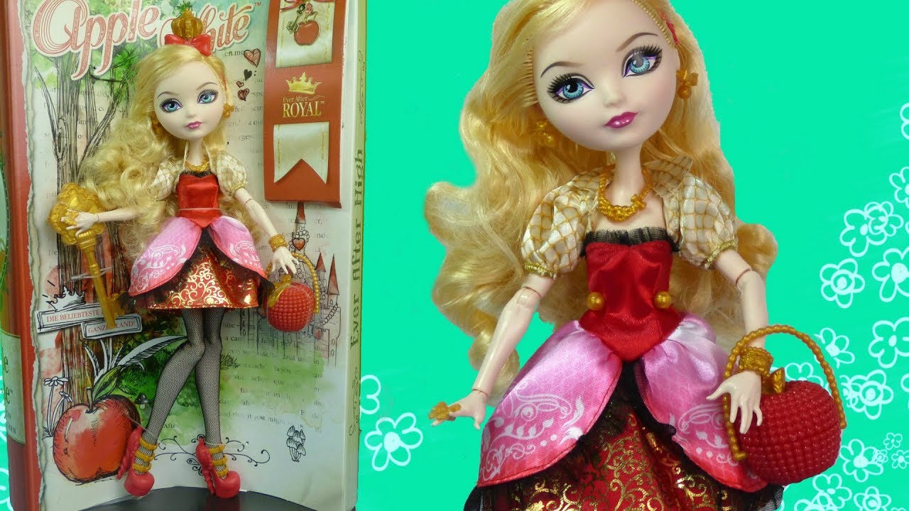 ОБЗОР. Кукла Ever After High Эппл Уайт (Apple White) Базовая