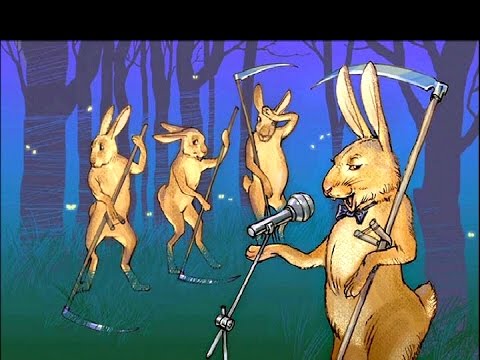 Зайцы косят траву)))